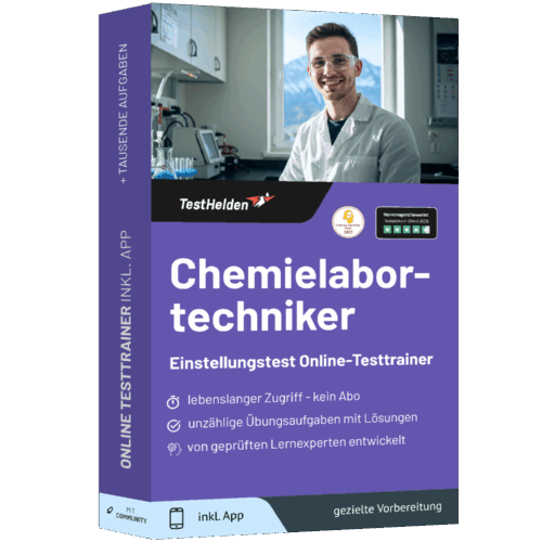 Chemielabortechniker Einstellungstest 2025 üben (Österreich) - Online-Testtrainer
