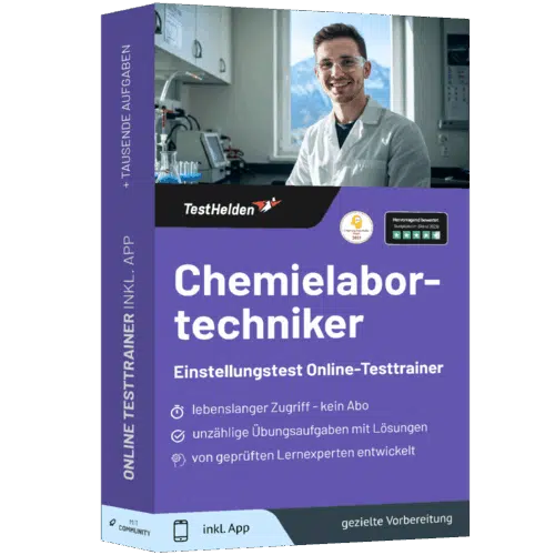 Chemielabortechniker Einstellungstest 2025 üben (Österreich) - Online-Testtrainer