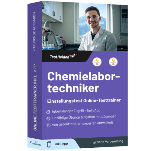 Chemielabortechniker Einstellungstest 2026 üben (Österreich) - Online-Testtrainer