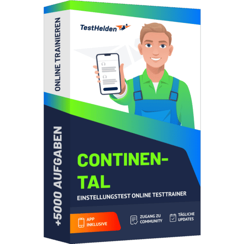 Continental Einstellungstest Online Testtrainer cover print