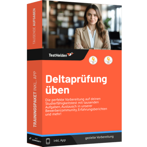 Deltaprüfung 2026 üben - Online Testtrainer
