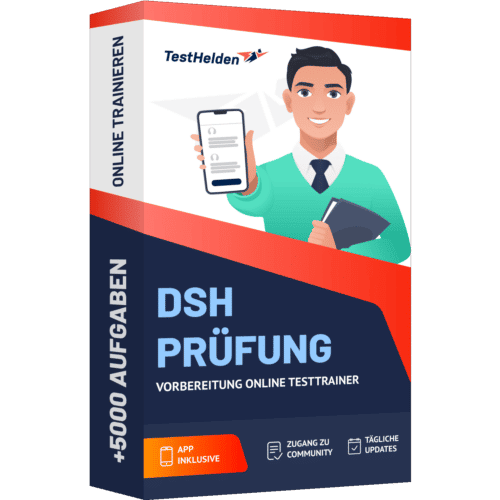 DSH Pruefung Vorbereitung Online Testtrainer cover print