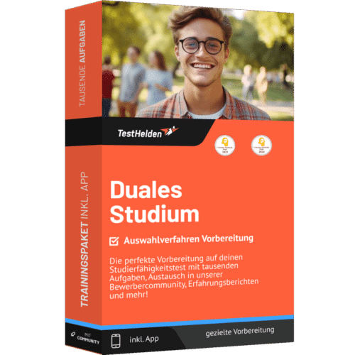 Duales Studium Auswahlverfahren 2026 Einstellungstest üben - Online Testtrainer