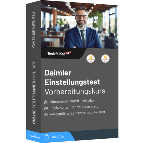 Daimler Online-Test 2026 Vorbereitung - Online-Testtrainer