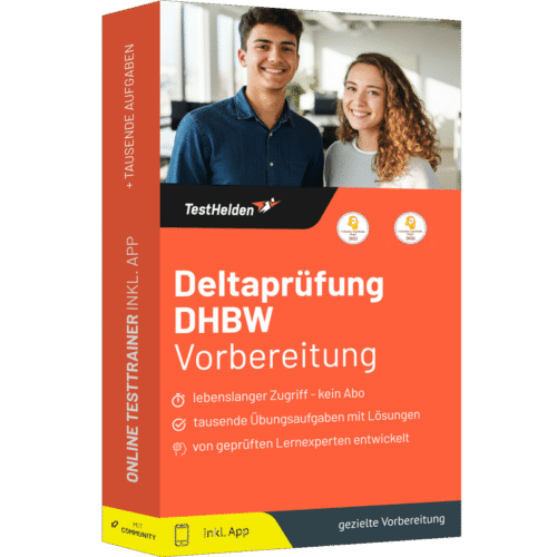 Deltaprüfung DHBW 2026 Vorbereitung - Online Testtrainer