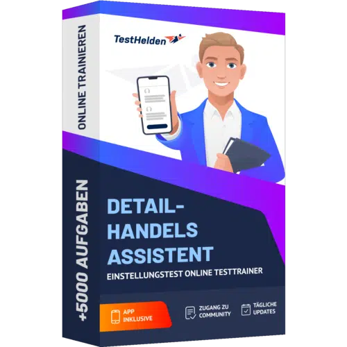 Detailhandelsassistent Einstellungstest 2025 üben - Online-Testtrainer