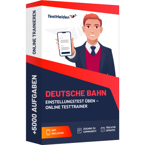 Deutsche Bahn Einstellungstest ueben – Online Testtrainer cover print
