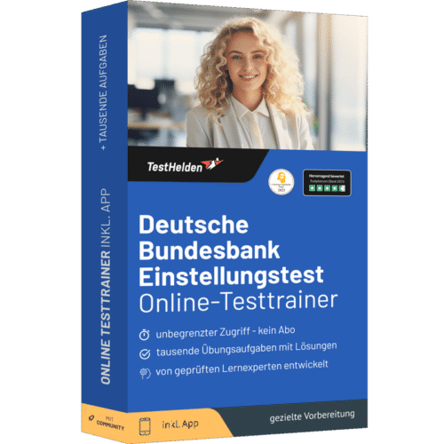 Deutsche Bundesbank Einstellungstest und Auswahlverfahren Vorbereitung Online-Testtrainer