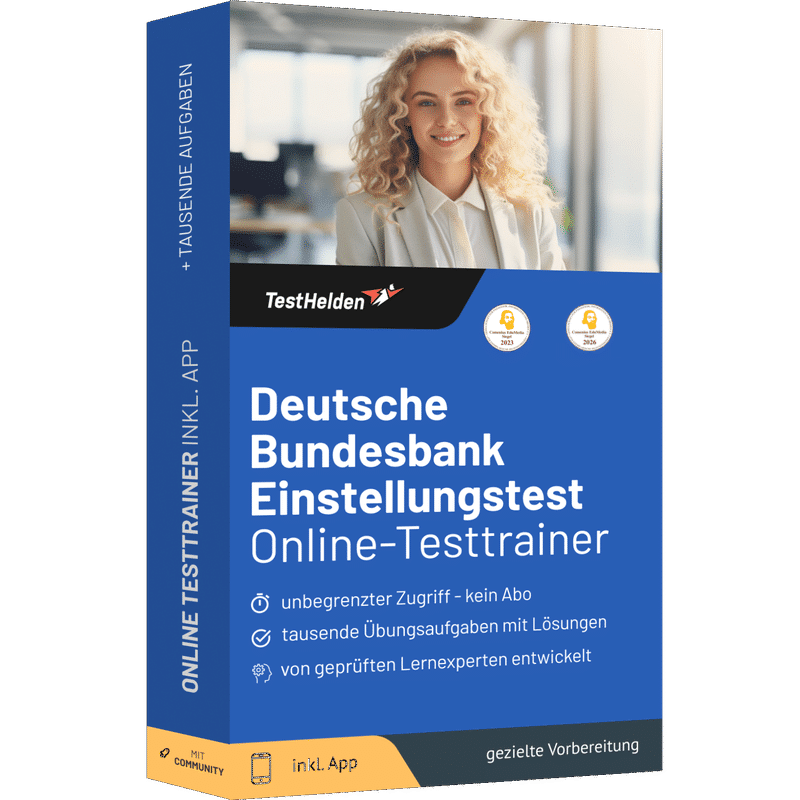 Bundesbank Einstellungstest und Auswahlverfahren bestehen: Online-Testtrainer für deine Bundesbank Karriere 1 Bundesbank Einstellungstest und Auswahlverfahren bestehen: Online-Testtrainer für deine Bundesbank Karriere