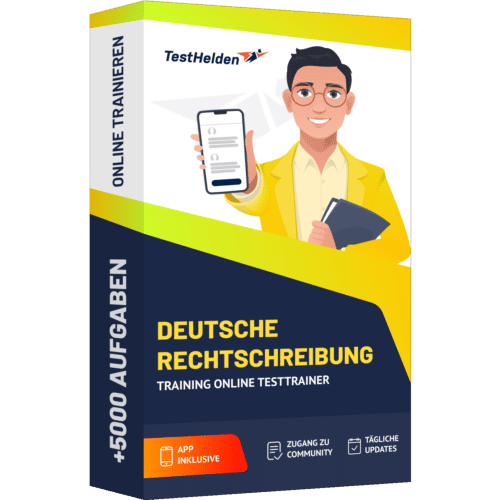 Deutsche Rechtschreibung Training Online Testtrainer cover print