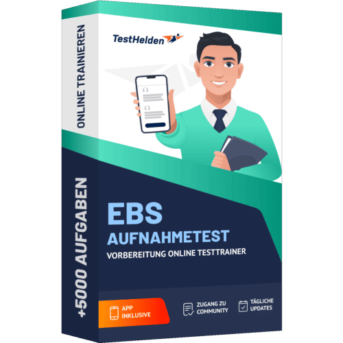 EBS Aufnahmetest Vorbereitung Online Testtrainer cover print