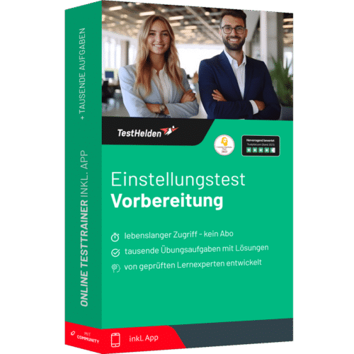 Einstellungstest Vorbereitung