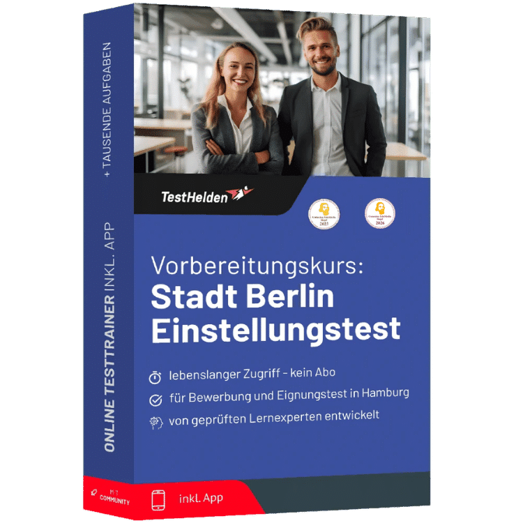 Einstellungstest Bezirksamt Berlin 2026 üben - Online Testtrainer 1 Einstellungstest Bezirksamt Berlin 2026 üben - Online Testtrainer