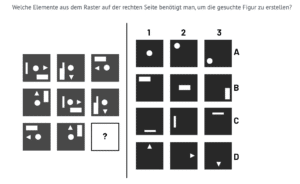 Einstellungstest üben mit Lösungen PDF Matrizen