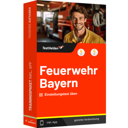 Feuerwehr Bayern Einstellungstest 2026 üben - Online Testtrainer