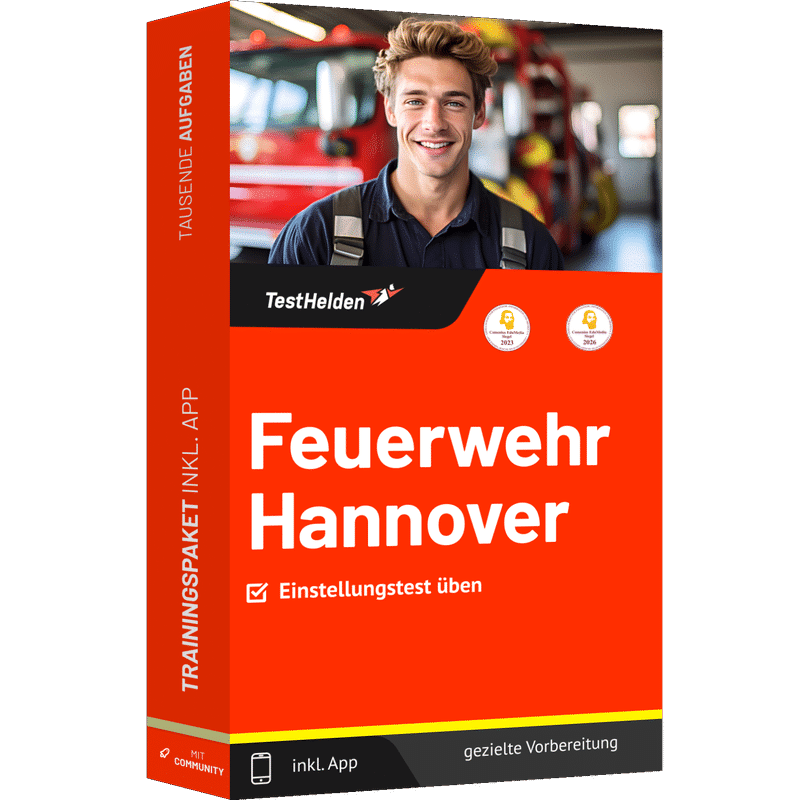 Feuerwehr Hannover Einstellungstest 2026 üben - Online Testtrainer 1 Feuerwehr Hannover Einstellungstest 2026 üben - Online Testtrainer