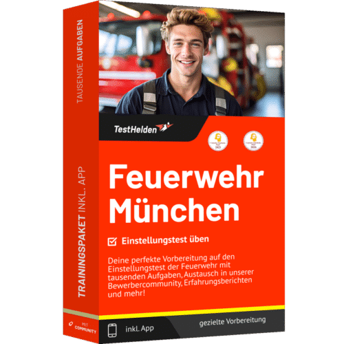 Feuerwehr München Einstellungstest 2026 üben - Online Testtrainer