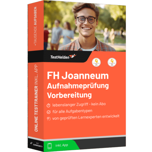FH Joanneum Aufnahmeprüfung 2026 üben - Online Testtrainer