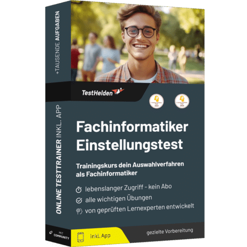 Fachinformatiker Einstellungstest 2026 üben - Online-Testtrainer