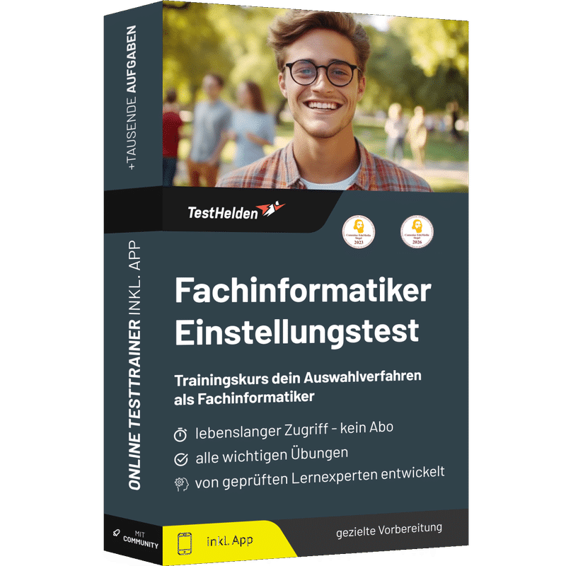 Fachinformatiker Einstellungstest 2026 üben - Online-Testtrainer 1 Fachinformatiker Einstellungstest 2026 üben - Online-Testtrainer