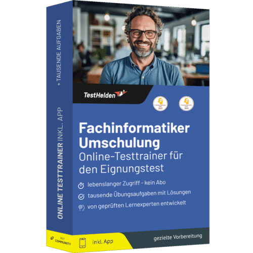 Fachinformatiker Umschulung Eignungstest 2026 üben - Online Testtrainer