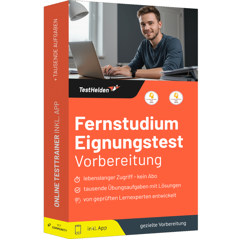 Fernstudium Eignungstest 2026 üben - Online Testtrainer 1 Fernstudium Eignungstest 2026 üben - Online Testtrainer