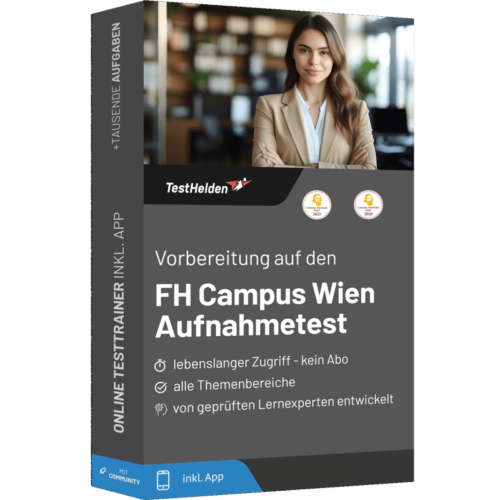 FH Campus Wien Aufnahmetest Vorbereitung Österreich 2026 - Online Testtrainer