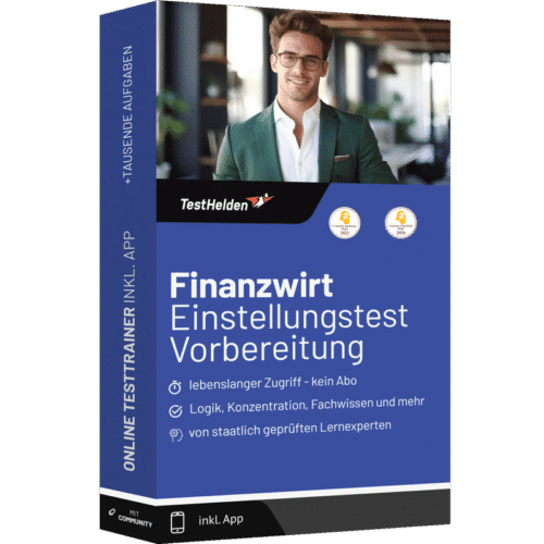 Finanzwirt Einstellungstest 2026 üben - Online Testtrainer
