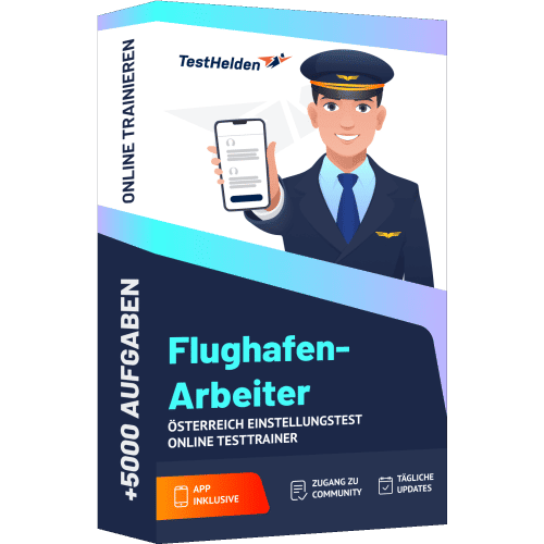 Flughafenarbeiter Österreich Vorbereitung Einstellungstest