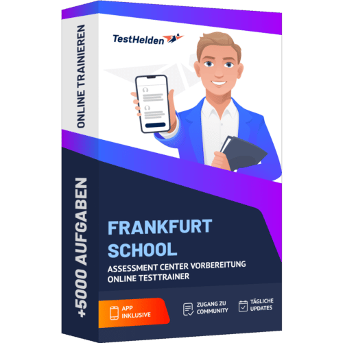 Frankfurt School Assessment Center Vorbereitung Online Testtrainer cover print