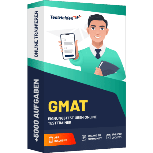 GMAT Eignungstest ueben Online Testtrainer cover print