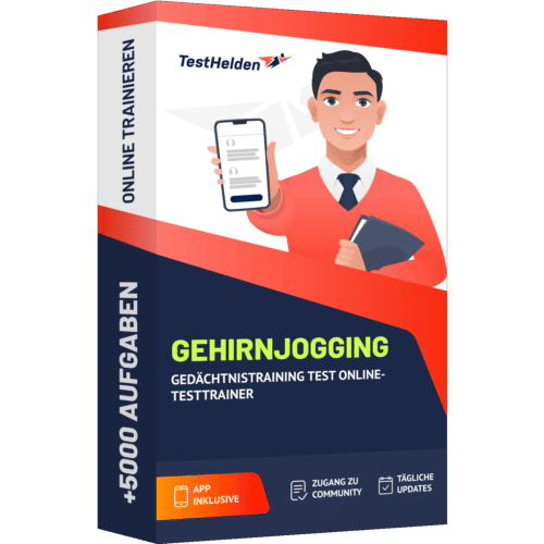 Gehirnjogging Gedaechtnistraining Test OnlineTesttrainer cover print