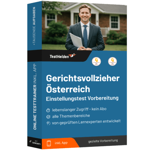 Gerichtsvollzieher Österreich Einstellungstest 2026 üben - Online Testtrainer