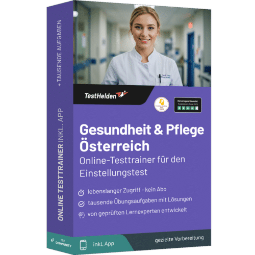 Gesundheit und Pflege Österreich Einstellungstest