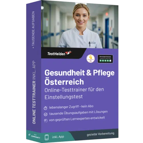 Gesundheit und Pflege Österreich Einstellungstest