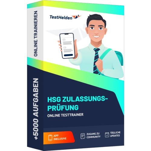 HSG Zulassungspruefung Online Testtrainer cover print