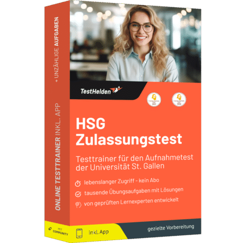 HSG Zulassungstest (Hochschule St. Gallen Aufnahmetest) 2026 üben - Online-Testtrainer