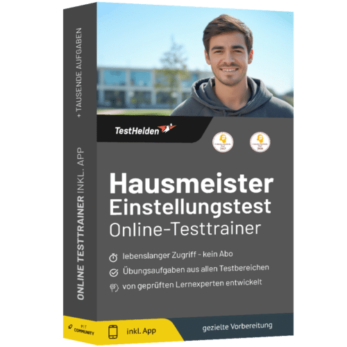 Hausmeister Eignungstest 2026 üben - Online Testtrainer