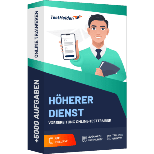 Hoeherer Dienst Vorbereitung OnlineTesttrainer cover print