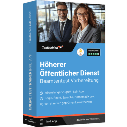 Beamtentest Höherer Dienst Vorbereitung