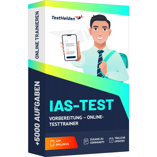 IAS Test Vorbereitung – Online Testtrainer cover print