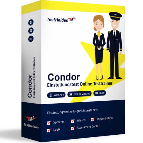 Condor Einstellungstest Online-Testtrainer