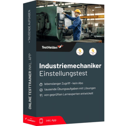 Industriemechaniker Einstellungstest 2026 üben - Online Testtrainer