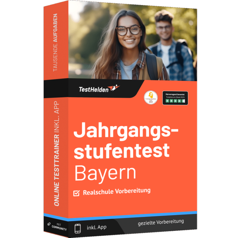  Jahrgangsstufentest Bayern Realschule Vorbereitung 2024 üben - Online Bildidee 