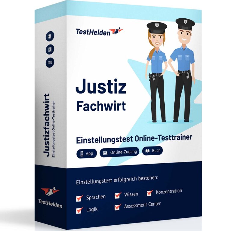 Justizfachwirt Einstellungstest bestehen!