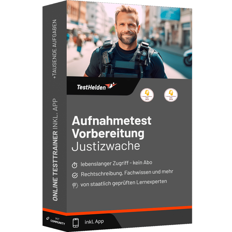 Aufnahme Justizwache (Aufnahmetest- und Auswahlverfahren-Vorbereitung für die Österreichische Justiz) - Online-Testtrainer 1 Aufnahme Justizwache (Aufnahmetest- und Auswahlverfahren-Vorbereitung für die Österreichische Justiz) - Online-Testtrainer