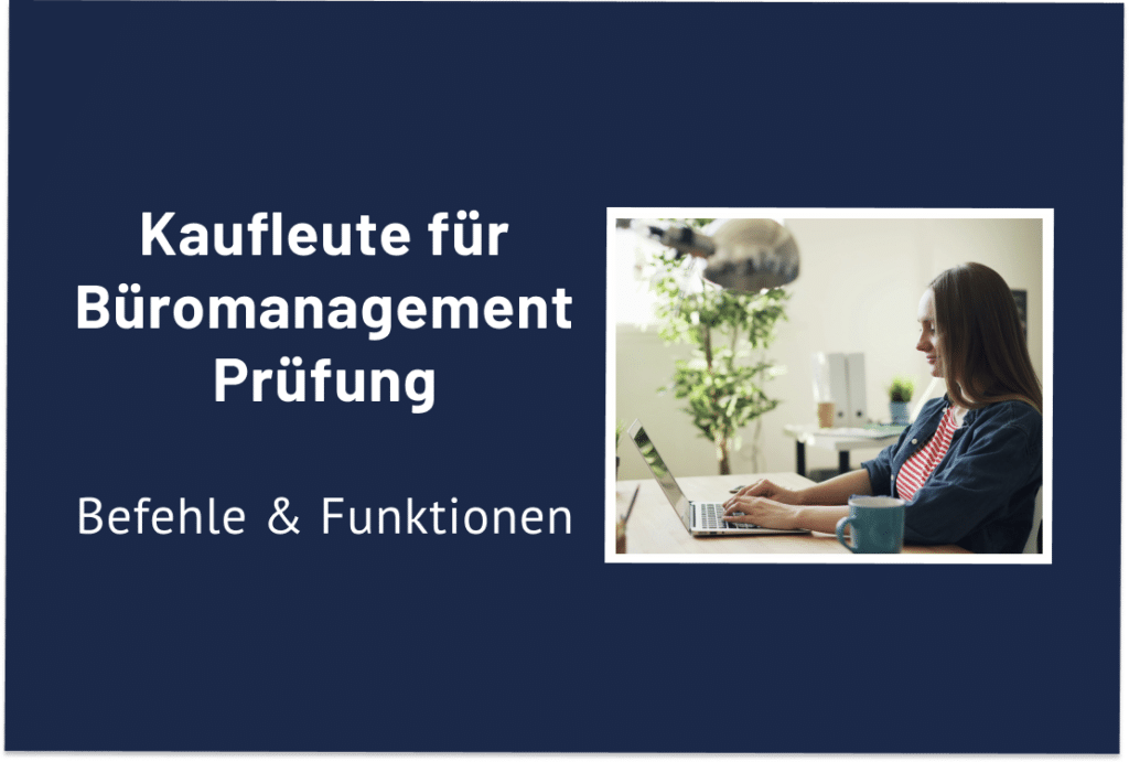 Abschlussprüfung Winter 2016 17 Kauffrau Für Büromanagement Lösungen testhelden.com
