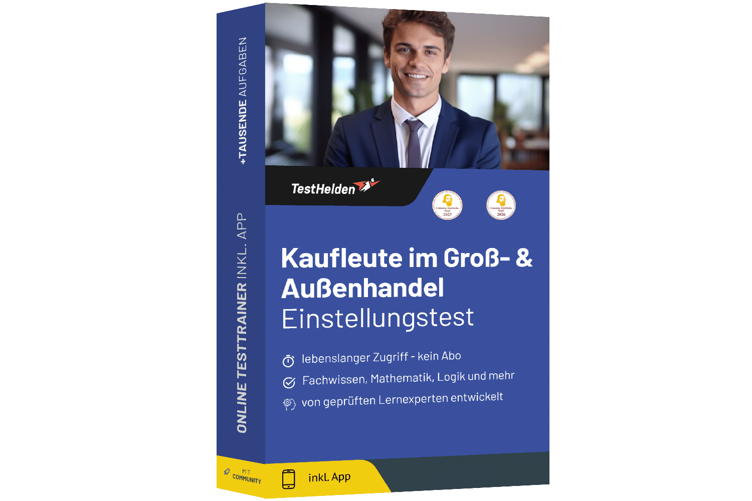 Kaufmann/ Kauffrau im Groß- und Außenhandel Einstellungstest 2026 üben - Online Testtrainer 1 Kaufmann/ Kauffrau im Groß- und Außenhandel Einstellungstest 2026 üben - Online Testtrainer