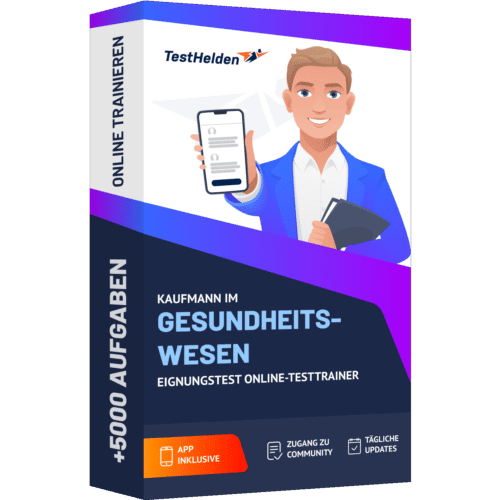 Kaufmann im Gesundheitswesen Eignungstest OnlineTesttrainer cover print