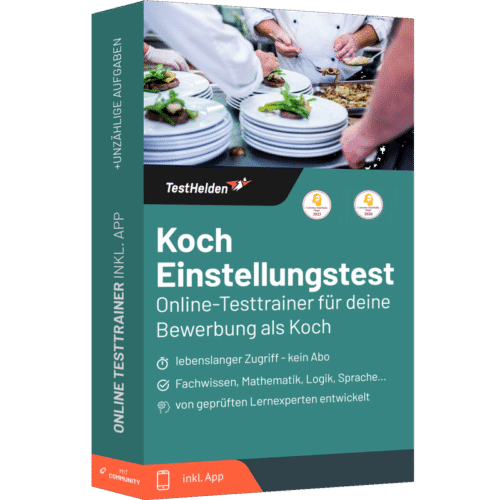 Koch Einstellungstest 2026 üben - Online Testtrainer